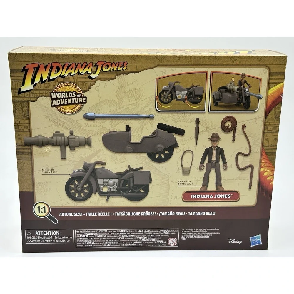Disney Indiana Jones Worlds Of Adventure Indy Motorcycle and Sidecar